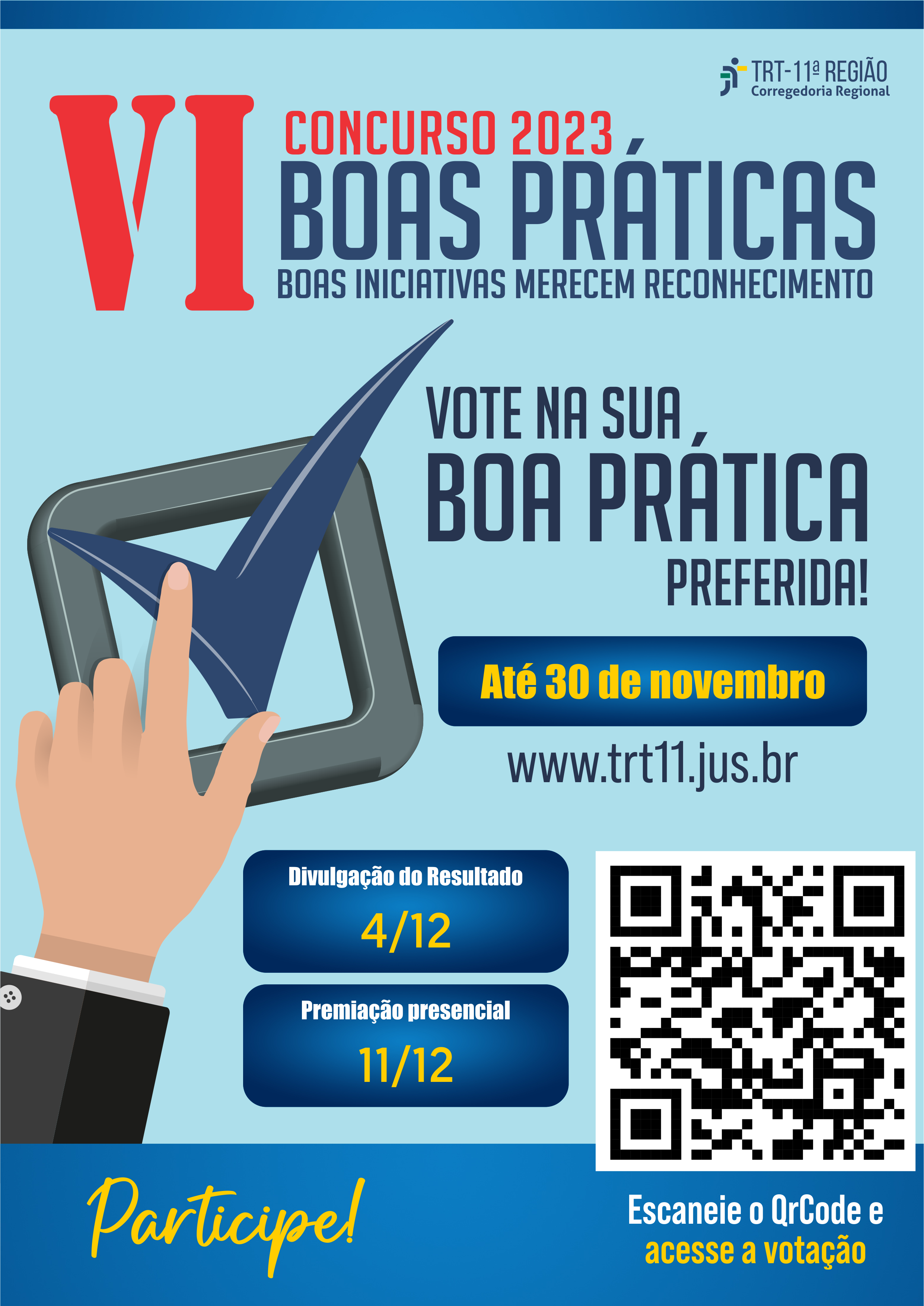 CONCURSO BOAS PRÁTICAS CARTAZ VOTAÇÃO