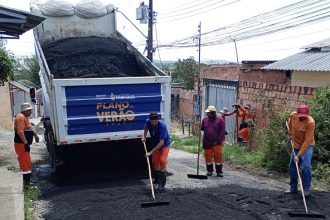 Prefeitura de Manaus avanca com obras do Plano de Verao no bairro Taruma 3
