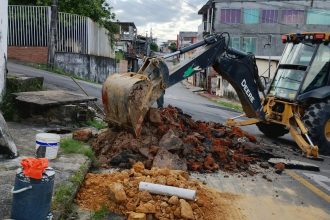 Prefeitura de Manaus realiza manutencao em rede de drenagem e reforca infraestrutura no bairro Alvorada 2 2 Portal Amazonas Virtual