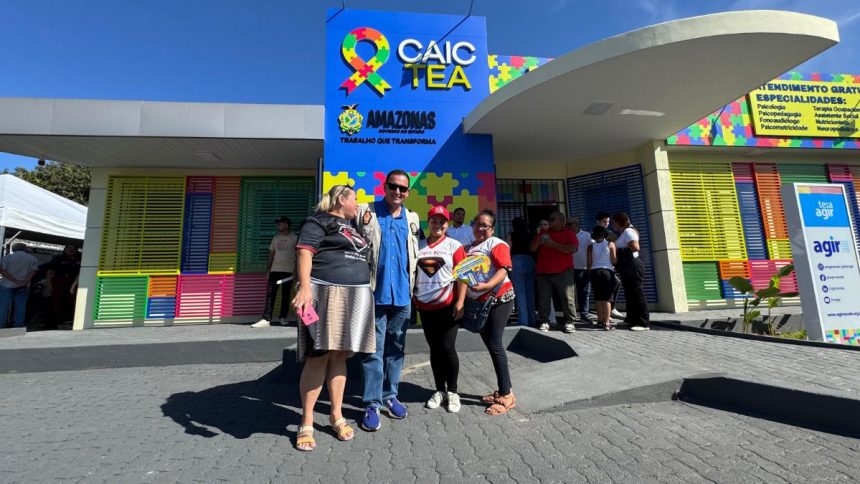 Raiff Matos acompanha inauguracao do Caic TEA em Manaus