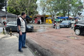 Raiff Matos aponta necessidade de melhorias em obras da prefeitura no Conjunto Manoa 1