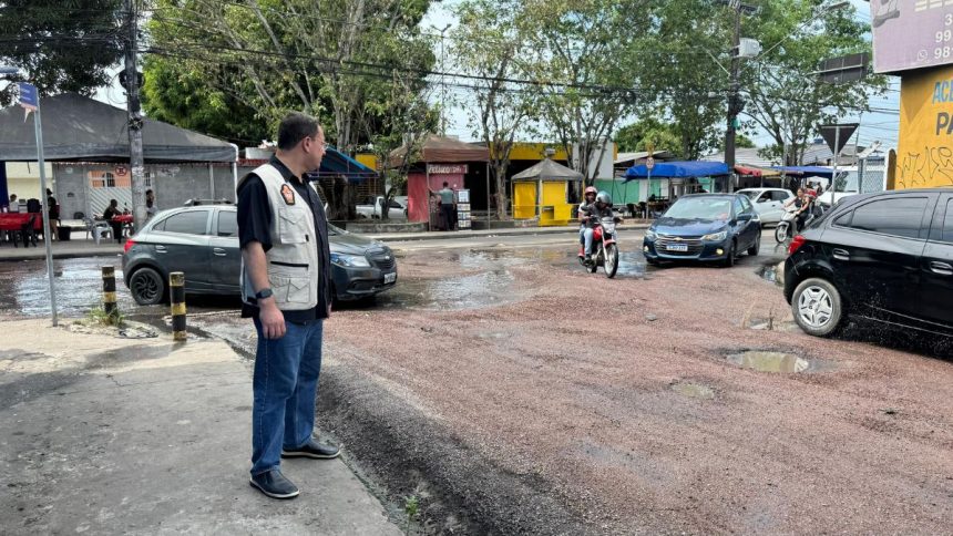 Raiff Matos aponta necessidade de melhorias em obras da prefeitura no Conjunto Manoa 1