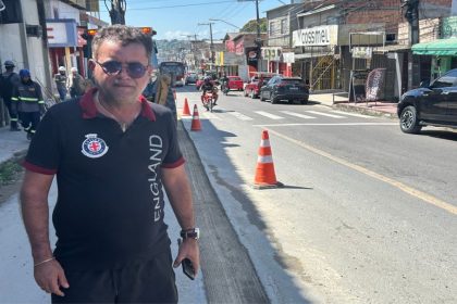 Raulzinho fiscaliza obras da Aguas de Manaus no bairro Mutirao e cobra melhorias na qualidade do asfaltamento 13