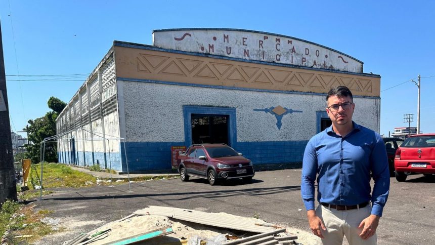 Vereador Rodrigo Guedes cobra a reforma do Mercado da Gloria onde destinou R 350 mil em emenda parlamentar 1