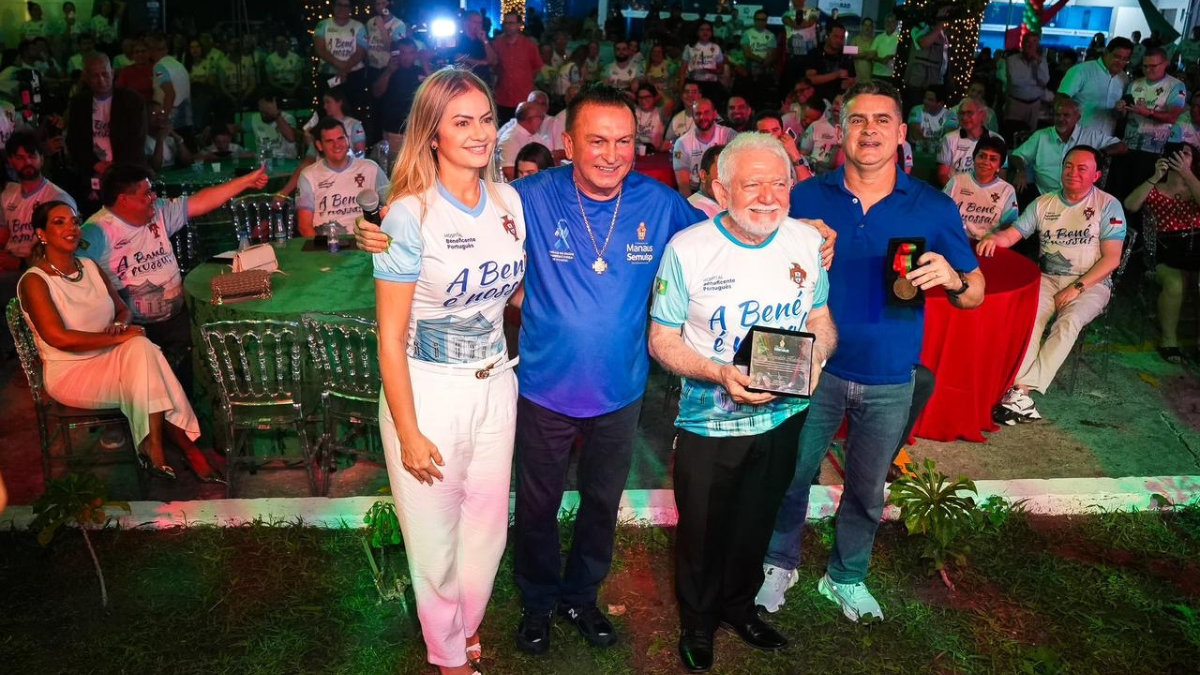 Prefeito de Manaus, David Almeida, e o secretário Sabá Reis - Foto: Cleuton Silva/Dicom-CMM