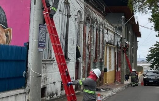 Implurb articula operadoras e setores municipais para reorganizar rede aérea no Centro de Manaus