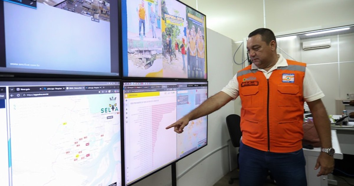 Fumaça de municípios próximos é acompanhada por sensores da Defesa Civil em Manaus