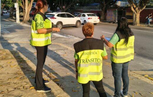 Sentido da rua do Congresso entra em avaliação com dados de três vias do centro de Manaus