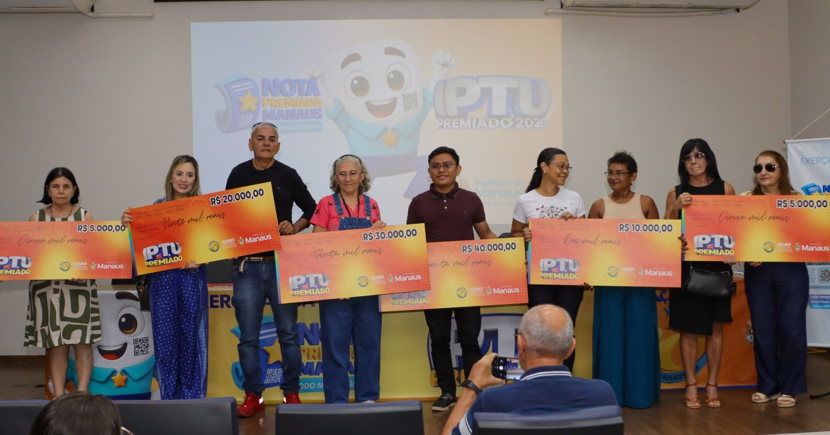 Cidadania fiscal é foco de campanha que premiou dois contribuintes em Manaus