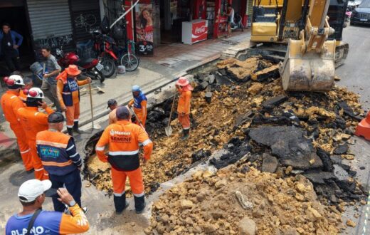 Pedido de moradores antecede recuperação de galeria na avenida Dom Pedro, em Manaus